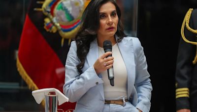 La vicepresidenta de Ecuador dijo que tomará acciones legales contra Daniel Noboa: “Temo por mi vida”