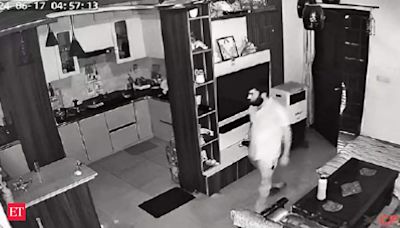 How CCTV camera inside the house helps Ghaziabad man catch thief from his vacation on the hills