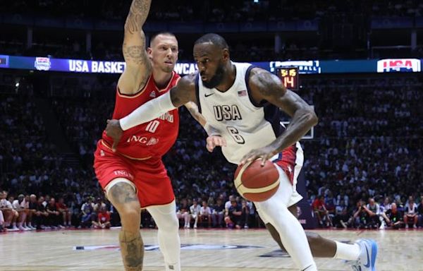 USA vs. Germany final score, results: LeBron James' late takeover secures perfect Olympic exhibition record | Sporting News