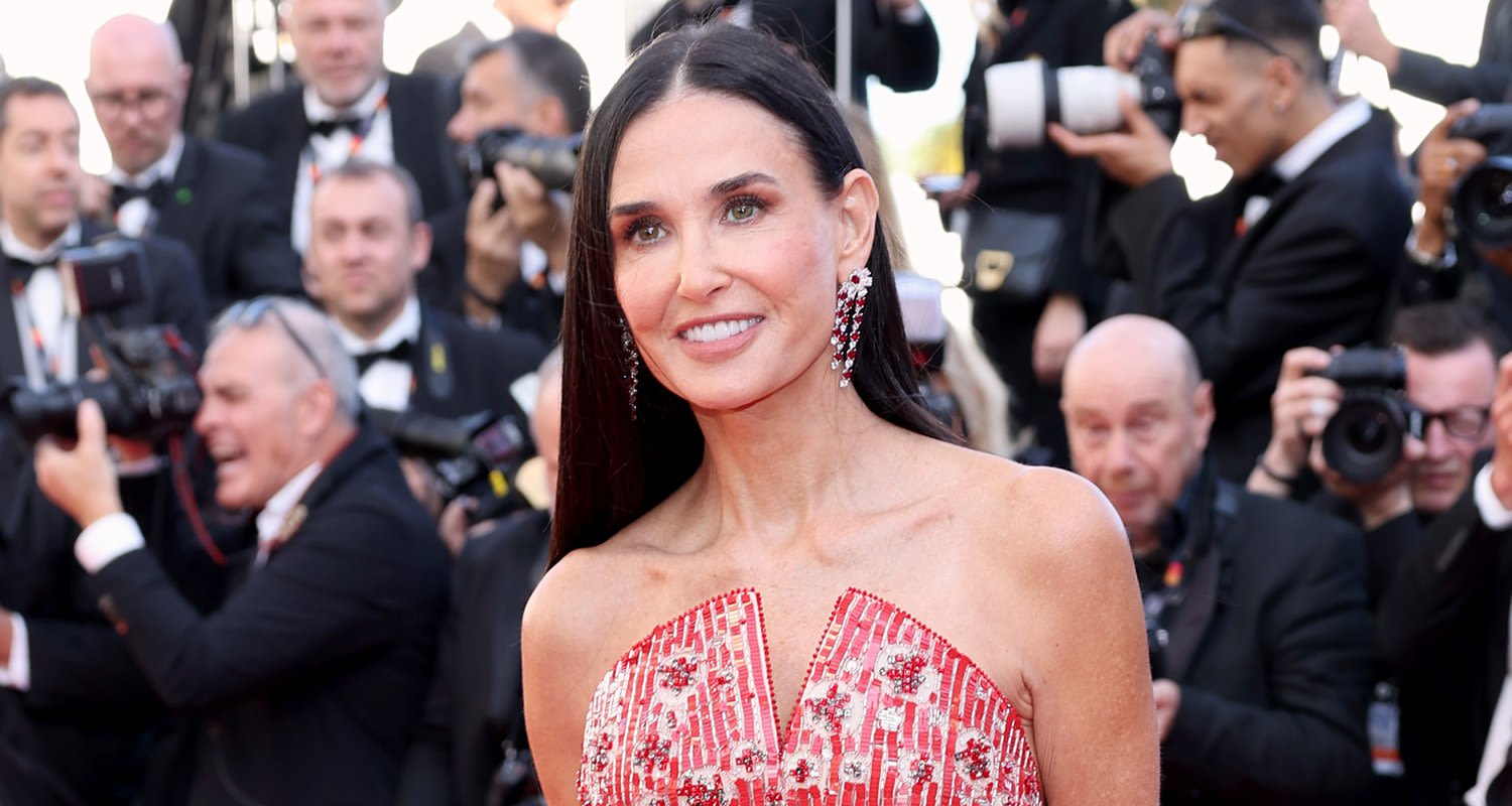 Demi Moore Attends Cannes Film Festival for First Time in 27 Years for ‘Kinds of Kindness’ Premiere!