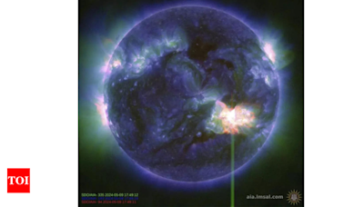 Severe solar storm to hit Earth; could disrupt communications, produce northern lights in US - Times of India