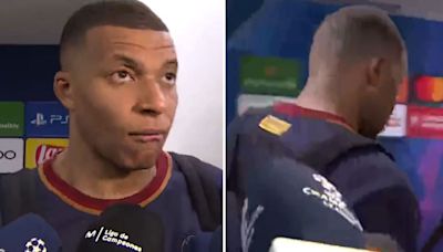 Mbappe storms out of interview after he is asked if he'll support Real vs Bayern