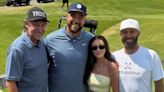 Travis Kelce enjoys round of golf with Wayne Gretzky, Dustin Johnson