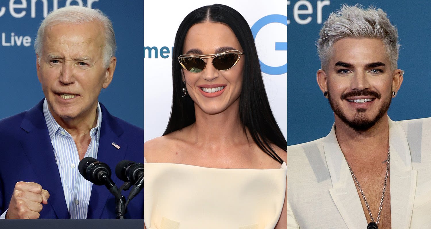 Adam Lambert, Katy Perry, & More Join President Joe Biden at Grand Opening of Stonewall National Monument Visitor Center in NYC