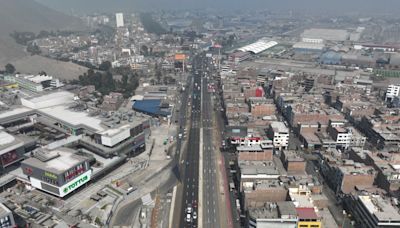 Carretera Central es reabierta por completo tras finalizar trabajos de Línea 2 del Metro