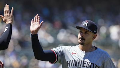 Pablo López takes a perfect game into 6th and strikes out 14 to lead Twins past A’s 3-0