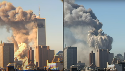 Man explains why he's only just released new footage of 9/11 after 23 years that shows collapse from 'unseen angle'
