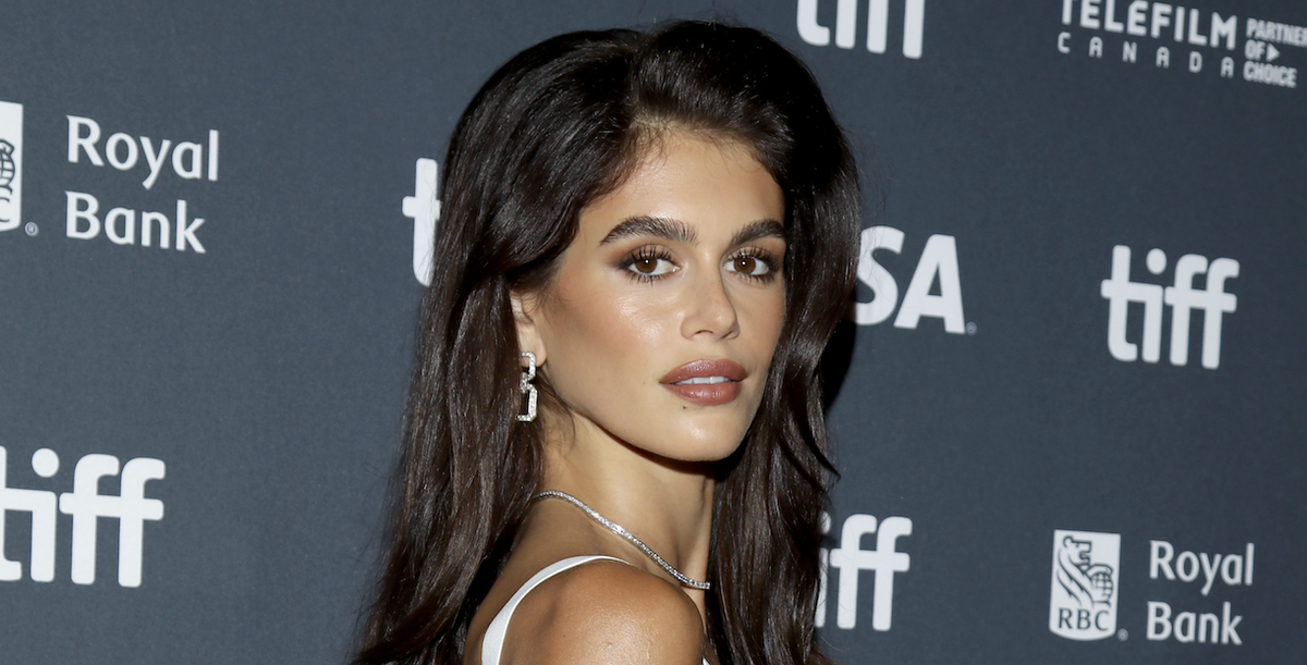 Kaia Gerber Borrows a Controversial Dress From Her Mother's Archives