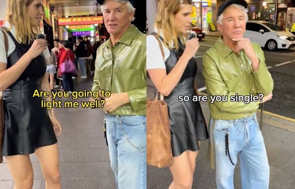 TikToker accidentally interviews director Baz Luhrmann on the street about his sex life