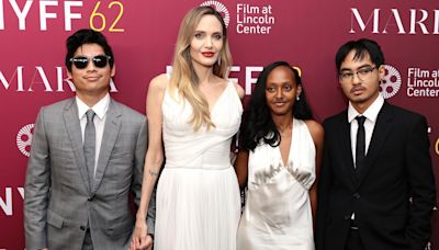 Angelina Jolie and Kids Attend ‘Maria’ Premiere Following Dropped Lawsuit Against Brad Pitt