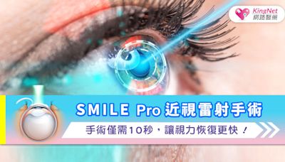 SMILE Pro近視雷射手術：手術僅需10秒，讓視力恢復更快！|健康-KingNet國家網路醫藥