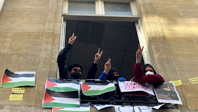 Russell Group students set up protest camps ‘in unison’ with pro-Palestine students in US