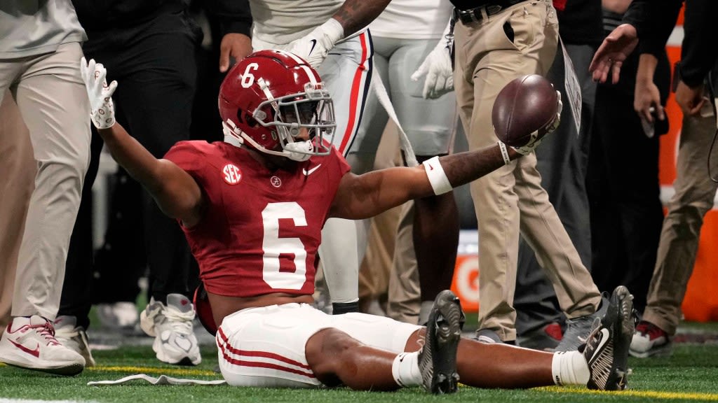 Where is Alabama football ranked in ESPN's Football Power index?