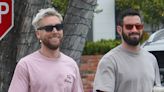 Lance Bass & Husband Michael Turchin All Smiles on Lunch Date in L.A.