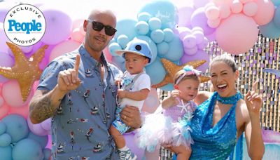 Barbie Blank Celebrates Twins Jaxon and Brooklyn's First Birthday with Adorable 'One-der the Sea' Party (Exclusive)