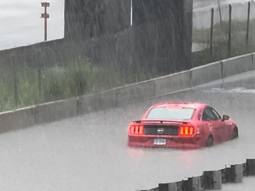 The remains of Hurricane Beryl produce flash flooding in the Montreal region