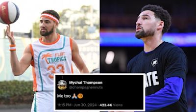 Klay Thompson's Father's Online Activity Hints at New Team Amid LeBron James Lakers Rumor