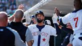 Riley Greene gets first hit, Detroit Tigers crush Texas Rangers, 14-7, with power display