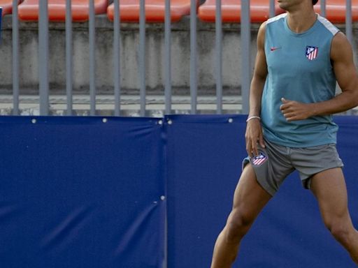 Atlético | Joao Félix entrena en el día libre del equipo