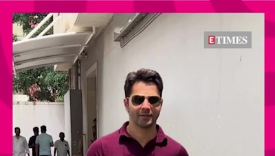 Varun Dhawan Snapped by Paparazzi! Is a New Movie on the Way? | Entertainment - Times of India Videos