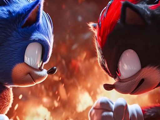 'Sonic 3': Se revela primera imagen promocional de Sonic y Shadow, interpretado por Keanu Reeves