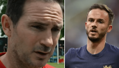 Frank Lampard reacts to England axing James Maddison and rates Euro 2024 chances
