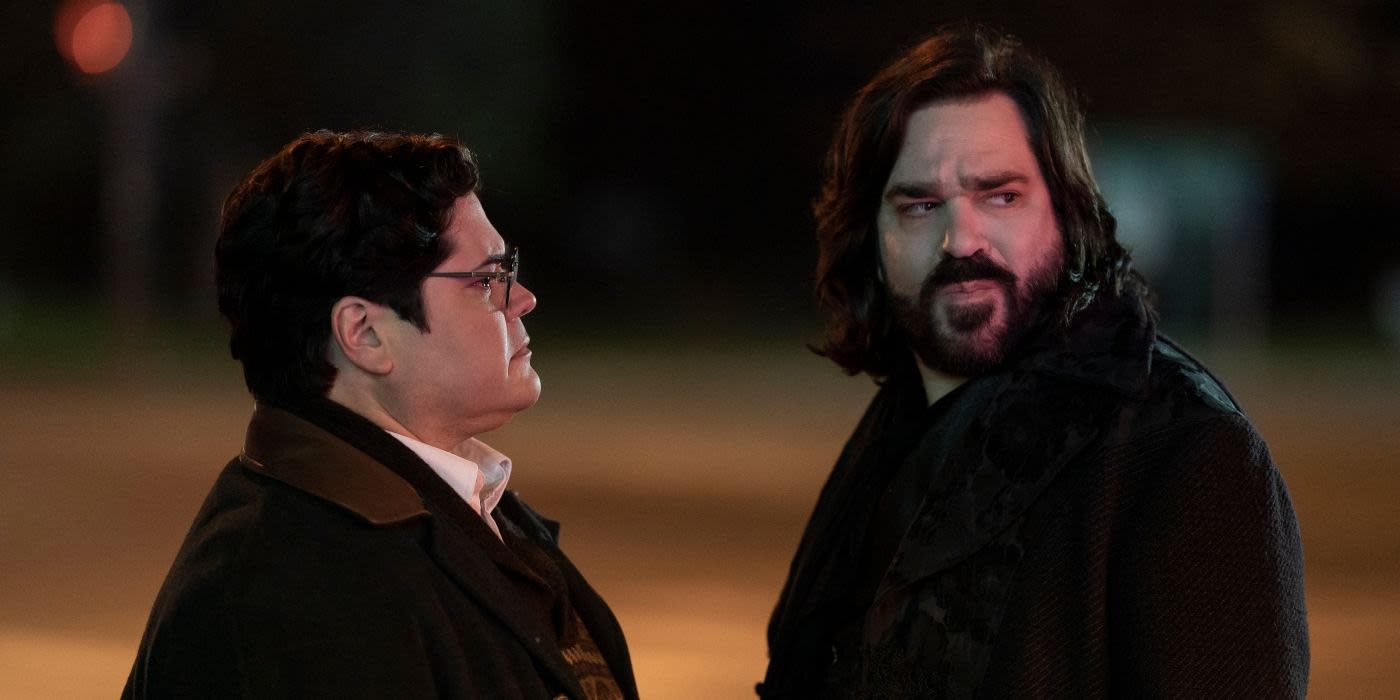 Matt Berry Celebrates With His Favorite Vampires in New 'What We Do in the Shadows' Set Image