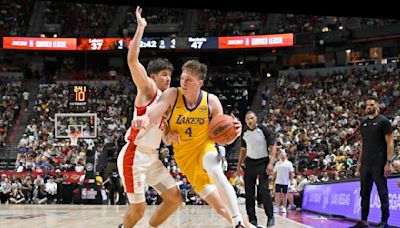 Dalton Knecht's 25 points not enough in Lakers' loss to Rockets