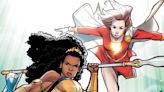 Mary Marvel steps in to help as the Amazons Attack