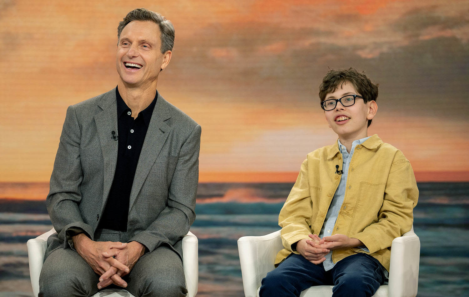 Tony Goldwyn says he’ll help get his 15-year-old 'Ezra' co-star a guest spot on ‘Law & Order’