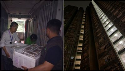 小西灣邨電錶房爆炸｜瑞樂樓入夜陸續恢復供電 關愛隊出動 政府開放社區會堂