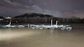 26 barges break loose on Ohio River, cause damage to a marina