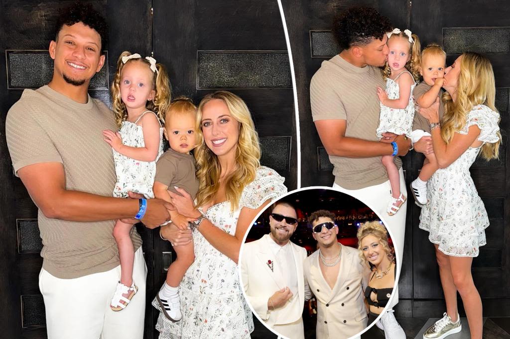 Patrick Mahomes sweetly honors wife Brittany on Mother’s Day — and so does Travis Kelce