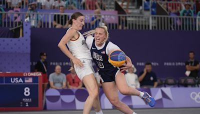 Defending champion US women fall to Germany in pool play in 3x3 basketball at Paris Games