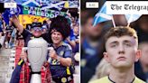 Scotland’s Tartan Army had a party – until the football began