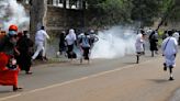 Barack Obama’s half-sister gets tear gassed by police live on air while protesting in Kenya