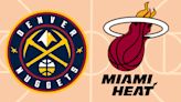 Denver Nuggets vs Miami Heat: battle of the logos