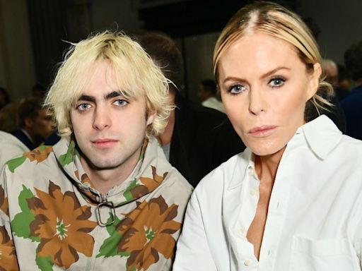 Liam Gallagher's son spitting image of him as he hits town with mum Patsy Kensit