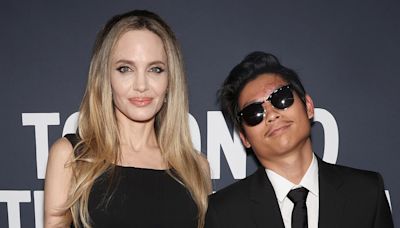 Angelina Jolie's son Pax shows scars on first red carpet since crash