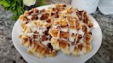 Smash Canned Cinnamon Rolls In Your Waffle Maker For The Ultimate Breakfast