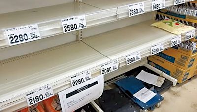 日本疑鬧「米荒」 超市貨架掃空 壽司店︰或被迫加價
