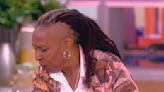 Whoopi Goldberg spits in disgust after accidentally saying 'Trump'