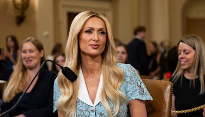 Paris Hilton gives evidence to Congress about school abuse