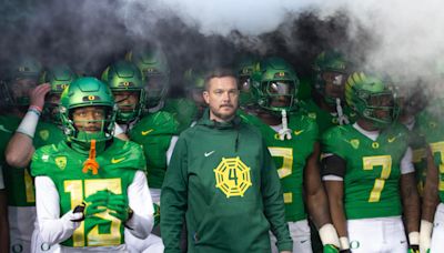 Times, TV schedule announced for Oregon football’s nonconference schedule