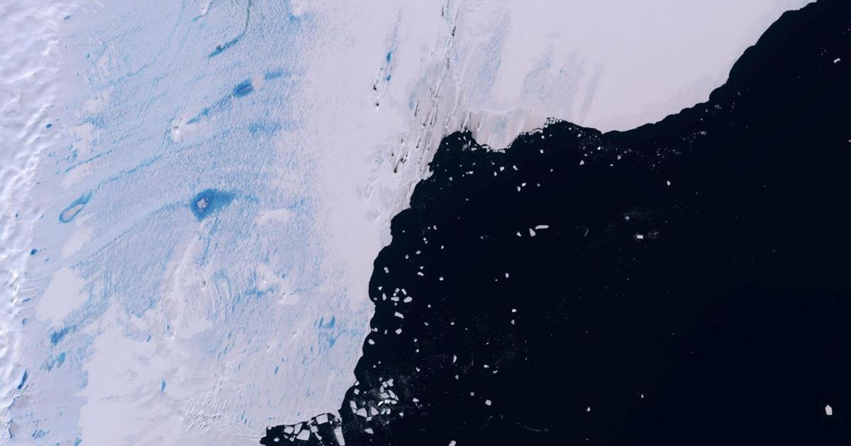 AI reveals Antarctic ice shelves melting faster than thought