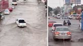 Inundaciones en Ecatepec, Edomex: suspende servicio el Mexibus y caos en carretera México- Pachuca