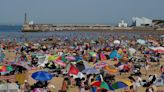 UK weather: Beaches packed as seventh day of 'unprecedented' heatwave hits Kent coast