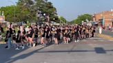 Sioux City East students play at Parade