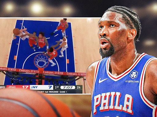 Is Joel Embiid also battling eye injury in 76ers' series vs. Knicks?