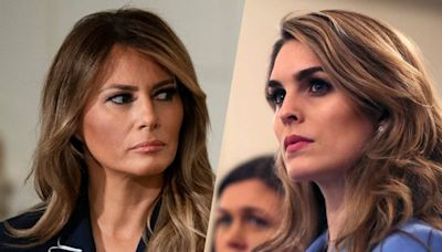 See Melania Trump’s former press secretary react to Hope Hicks’ bombshell testimony